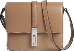 Calvin Klein Accessories Laukku Archive Hardware Shoulder Bag Vaalea Beige