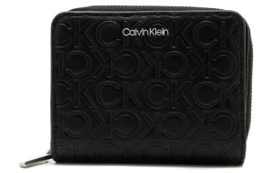 Calvin Klein Accessories lompakko, CK MUST WALLET W/FLAP MD-EMB MN Musta