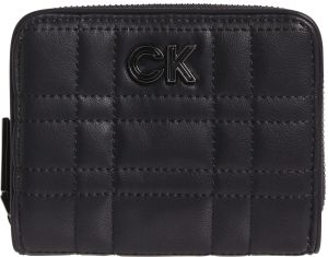 Calvin Klein Accessories lompakko, RE-LOCK QUILT WALLET Musta