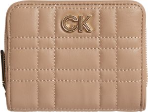 Calvin Klein Accessories lompakko, RE-LOCK QUILT WALLET Vaalea Beige