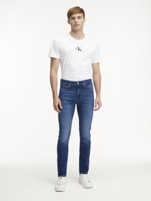 Calvin Klein Jeans farkut, SLIM TAPER 1BJ Indigo