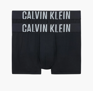 Calvin Klein Miesten Bokserit Trunk 2-Pack  Musta