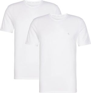 Calvin Klein Miesten T-paita CREW NECK 2-PACK Valkoinen