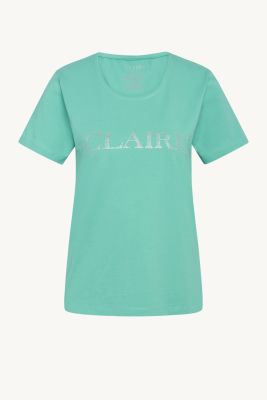 Claire, Naisten T-Paita, Allison Logo T-Paita Mintunvihreä