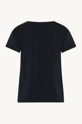 Claire Naisten T-paita, Plain Tummansininen