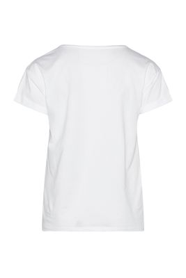 Claire Naisten T-paita, Plain Valkoinen