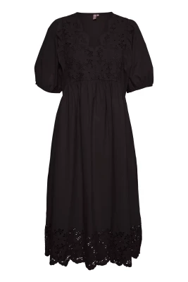 Culture naisten mekko, VALDA DRESS Musta