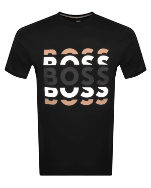 Hugo Boss t-paita, TIBURT 414 Musta