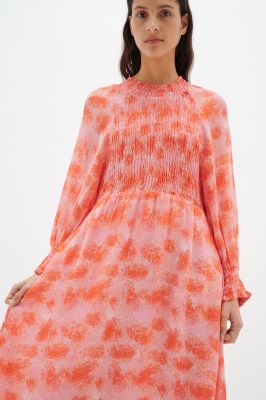 Inwear mekko, DAVILA LONG DRESS Vaaleanpunainen Kuosi