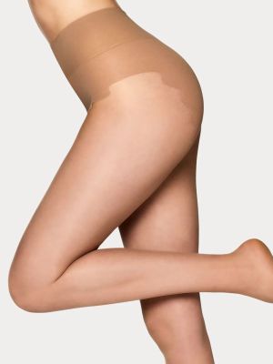 Nanso Naisten Sukkahousut Sensual Shape 15Den Beige
