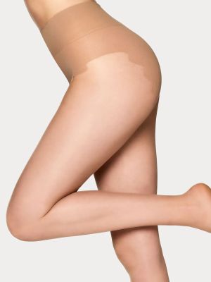 Nanso Naisten Sukkahousut Sensual Shape 15Den Vaalea Beige