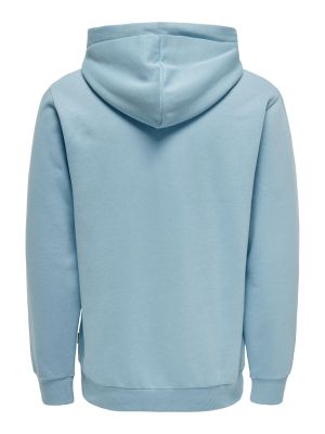 Only and Sons Miesten Huppari ONSCERES LIFE HOODIE SWEAT Vaaleansininen