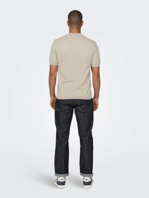Only and Sons miesten pikeepaita, WYLER LIFE POLO KNIT Beige