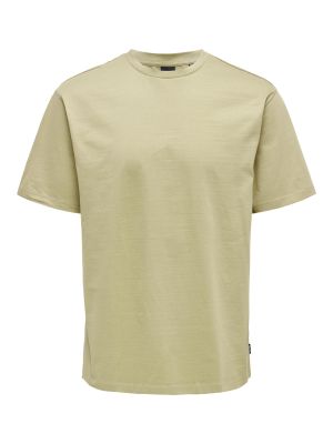 Only and Sons, Miesten T-Paita, Onsfred Rls Ss Tee Noos Khaki