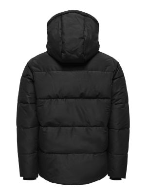 Only and Sons Talvitakki, ONSCARL QUILTED JACKET Musta