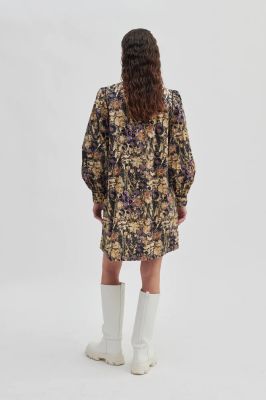 Second Female Naisten Mekko Botany Tunic Dress Monivärinen Kuosi
