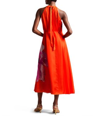 Ted Baker mekko, IMMIA DRESS Oranssi Kuosi