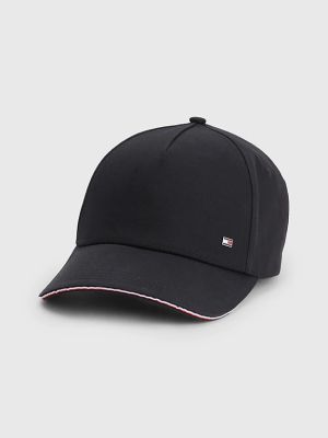 Tommy Hilfiger lippis, TH ELEVATED CORPORATE CAP Musta