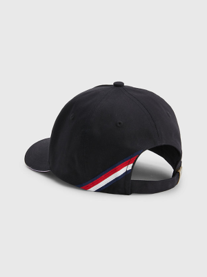 Tommy Hilfiger lippis, TH ELEVATED CORPORATE CAP Musta