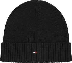 Tommy Hilfiger pipo Flag beanie Musta