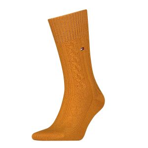 Tommy Hilfiger Sukat, SOCK CABLE WOOL Keltainen