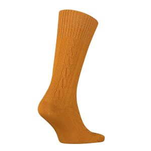 Tommy Hilfiger Sukat, SOCK CABLE WOOL Keltainen
