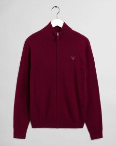 gant-miesten-neuletakki-extrafine-lambswool-zip-cardigan-viininpunainen-1