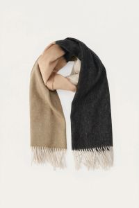 part-two-naisten-kaulaliina-kecita-scarf-raidallinen-ruskea-1