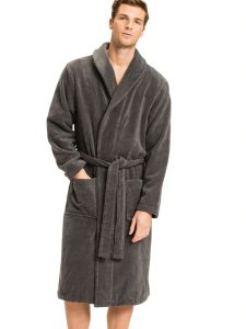 tommy-hilfiger-mieten-kylpytakki-icon-bathrobe-nos-tummanharmaa-1