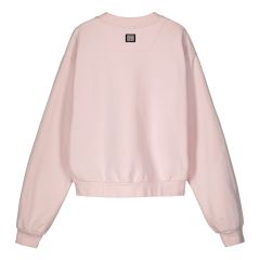 billebeino-naisten-collegepaita-lollipop-crop-sweater-vaaleanpunainen-2