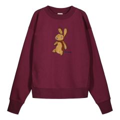 billebeino-naisten-collegepaita-teddy-bear-loose-sweater-liila-1