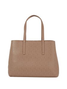 calvin-klein-accessories-naisten-kasilaukku-k-ck-must-tote-md-epi-mono-vaalea-beige-2