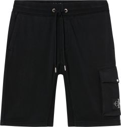 calvin-klein-jeans-miesten-collegeshortsit-monogram-badge-musta-1