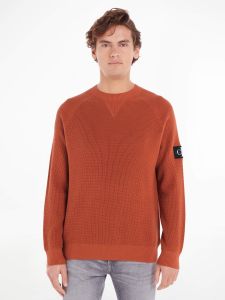 calvin-klein-jeans-neule-core-badge-sweater-oranssi-1