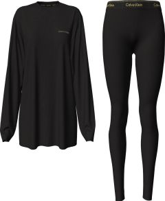 calvin-klein-naisten-pyjamasetti-ck-sleep-set-musta-1