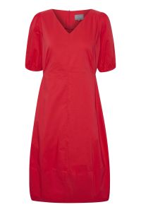 culture-naisten-mekko-antoinett-ss-dress-punainen-2