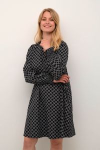 culture-naisten-mekko-chaina-giselle-dress-musta-kuosi-1