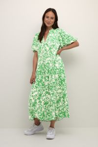 culture-naisten-mekko-jenny-long-dress-vihrea-kuosi-1