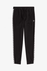 fred-perry-miesten-urheiluhousut-taped-track-pant-musta-2