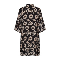 freequent-naisten-mekko-fluss-dress-mustavalkoinen-2