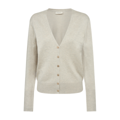 freequent-naisten-neuletakki-katie-cardigan-v-neck-beige-1