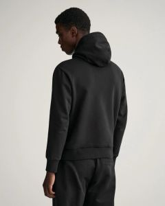 gant-miesten-huppari-tonal-archive-shield-sweat-hoodie-musta-2