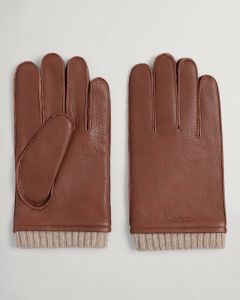 gant-miesten-nahkakasineet-leather-gloves-keskiruskea-1