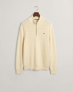 gant-miesten-neule-stripe-textured-zip-valkoinen-1