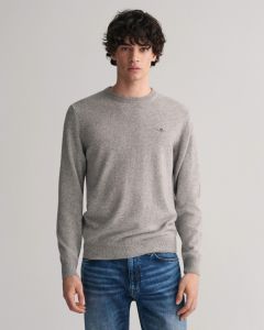 gant-miesten-neulepaita-superfine-lambswool-c-neck-keskiharmaa-1