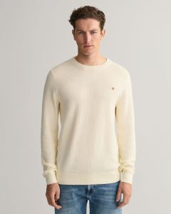 gant-miesten-neulepusero-cotton-texture-c-neck-valkoinen-1