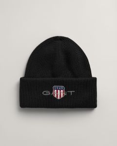 gant-miesten-pipo-archive-shield-cotton-beanie-musta-2