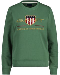 gant-naisten-collegepaita-aechive-shield-c-neck-sweat-vihrea-1