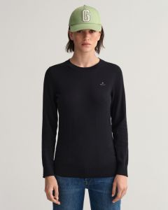 gant-naisten-puuvilla-kashmir-neulepaita-cotton-cashmere-c-neck-musta-1
