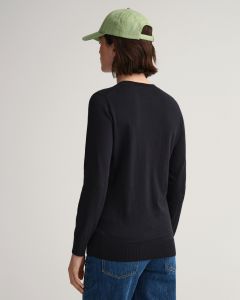 gant-naisten-puuvilla-kashmir-neulepaita-cotton-cashmere-c-neck-musta-2